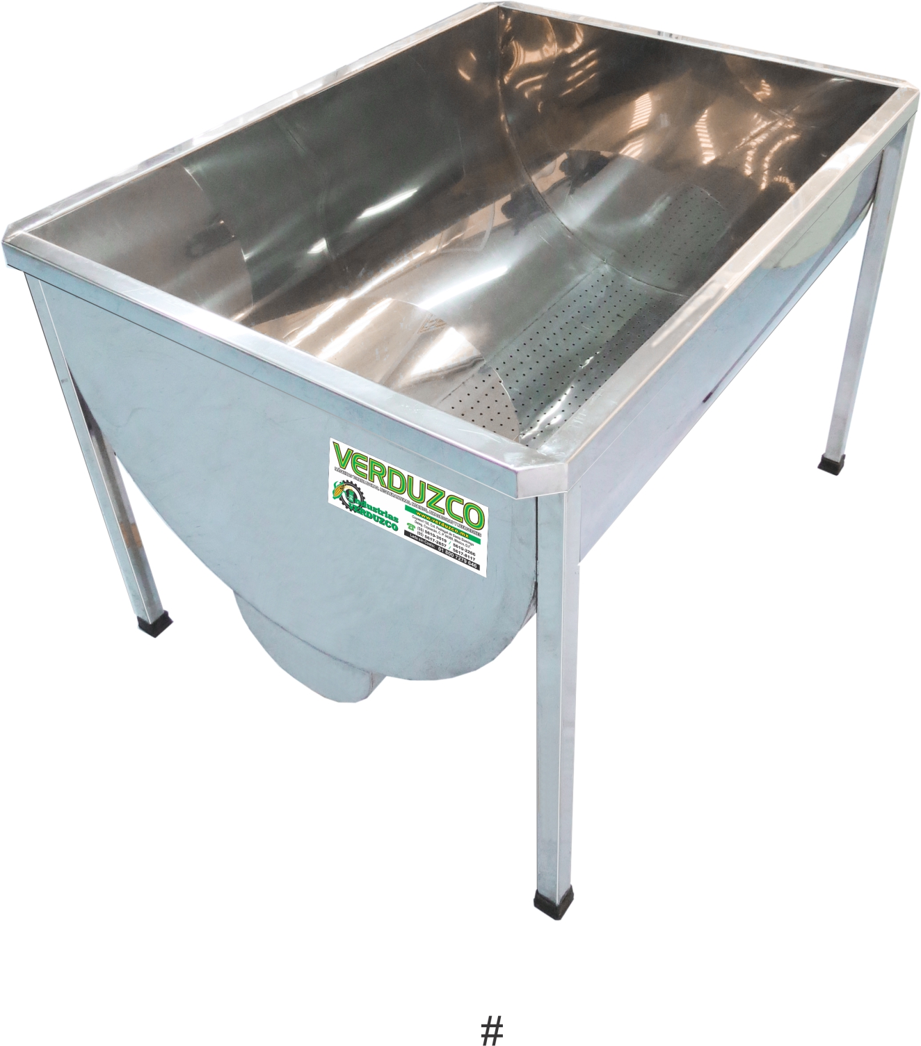 Escurridor / Lavador Manual con Desagüe