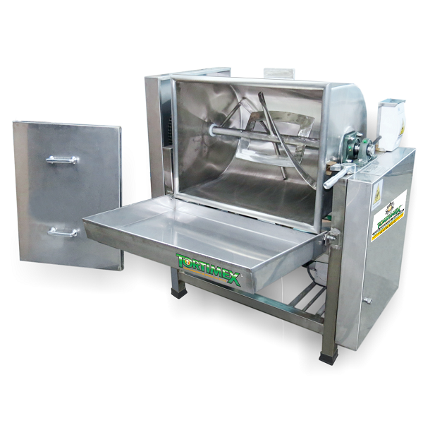 Amasadora 100 kg. Inox con Aspas